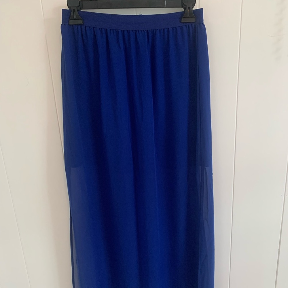 Divided || Blue Maxi Skirt